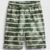 PyjamasShorts för barn i återvunnen tie-dye-randig stil