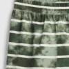 PyjamasShorts för barn i återvunnen tie-dye-randig stil
