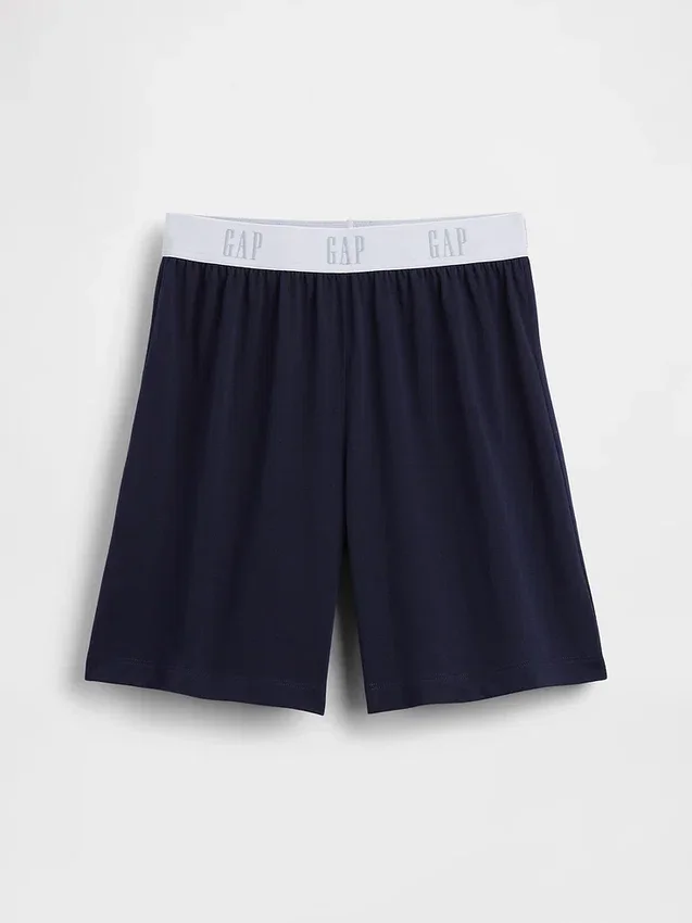 PyjamasShorts för barn med återvunnet logo