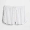 PyjamasShorts i skrynklig gasväv