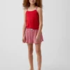PyjamasShorts i återvunnen ribbstickad tröja för barn