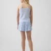 PyjamasShorts i återvunnen ribbstickad tröja för barn