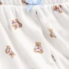 PyjamasShorts i återvunnen ribbstickad tröja för barn