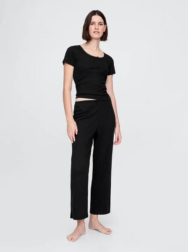 Pyjamasöverdel i pointelle