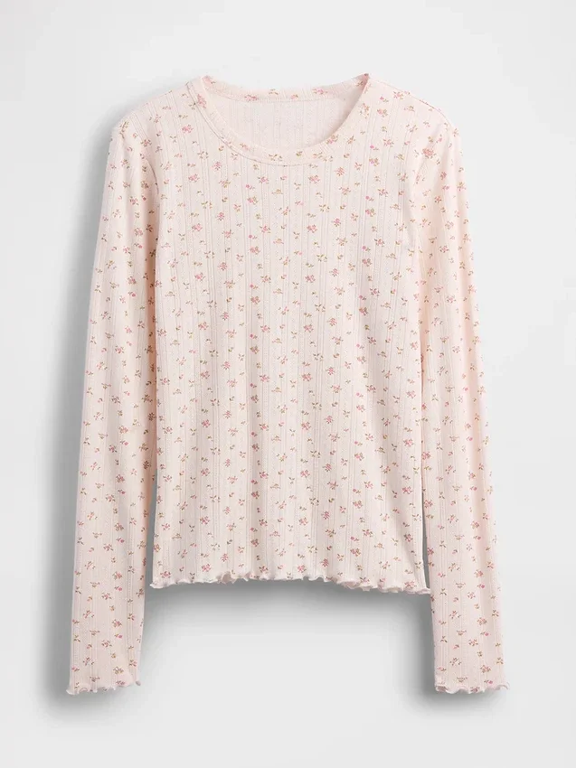 Pyjamasöverdel i pointelle
