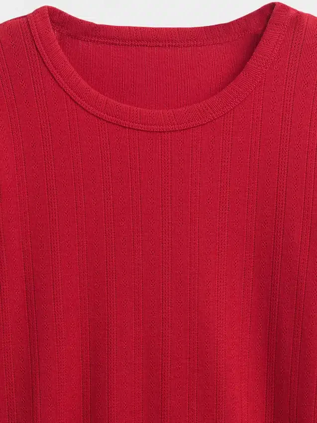 Pyjamasöverdel i pointelle