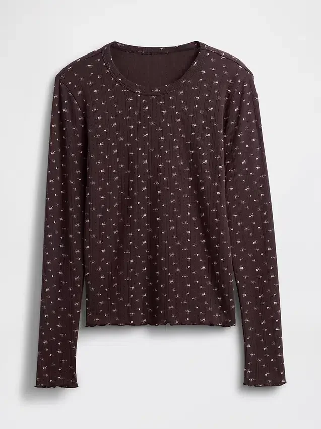 Pyjamasöverdel i pointelle