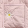 Quiltad jacka med blommig brodyr för Baby & Småbarn