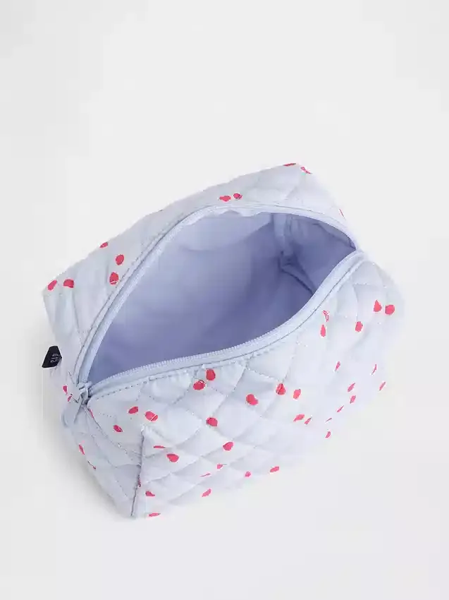 Quiltad väska med tryck för barn