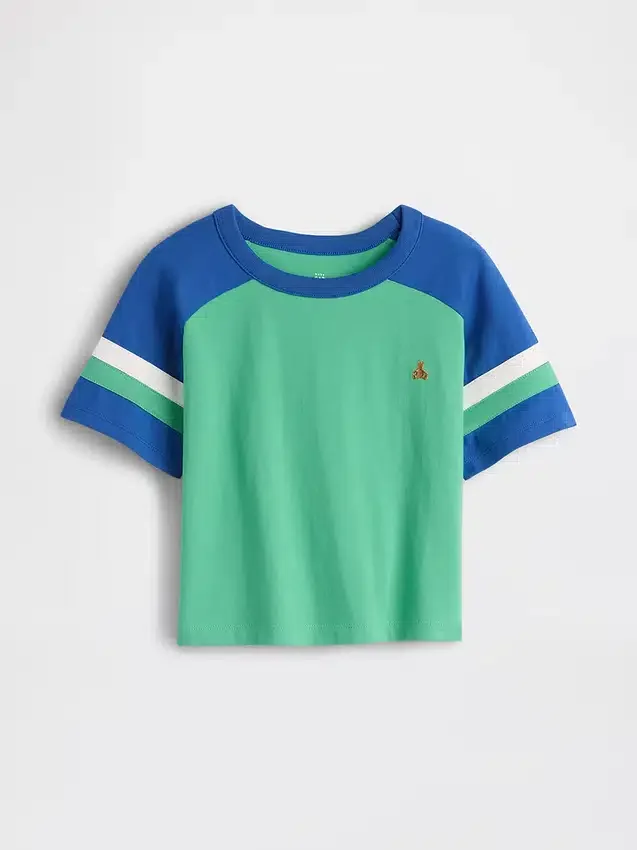 Raglan-fotbollst-shirt för Baby & Småbarn
