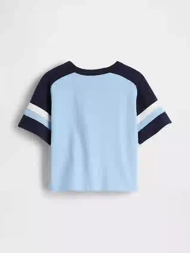 Raglan-fotbollst-shirt för Baby & Småbarn