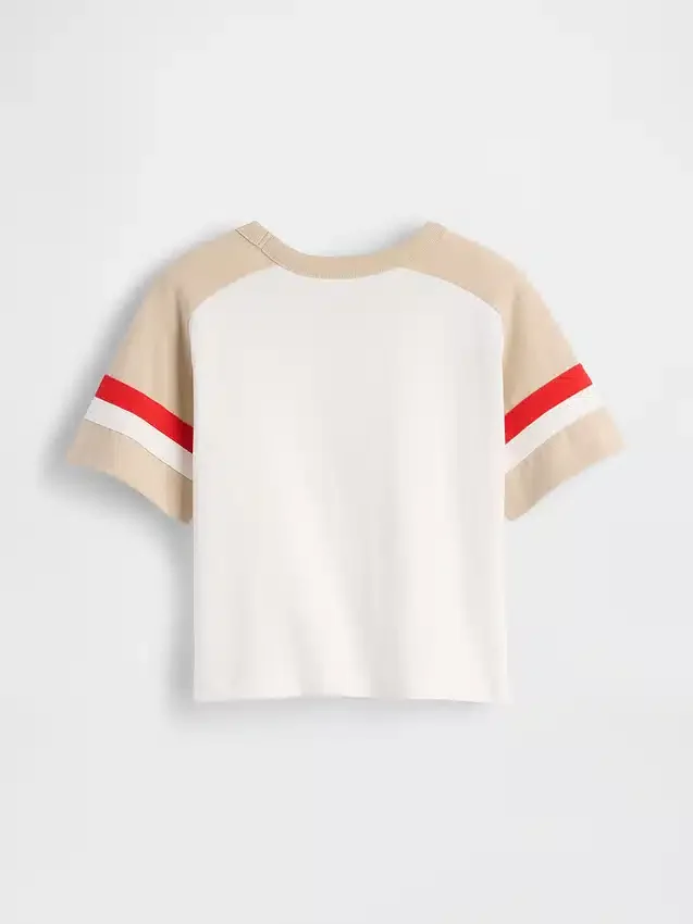 Raglan-fotbollst-shirt för Baby & Småbarn