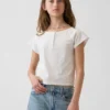 Raglan-henley-T-shirt för barn