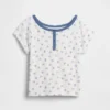 Raglan-henley-T-shirt för barn