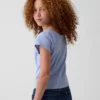 Raglan-henley-T-shirt för barn