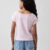 Raglan-henley-T-shirt för barn