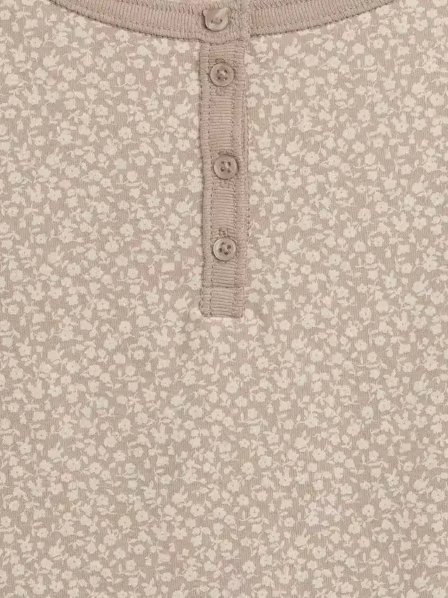 Raglan-henley-T-shirt för barn