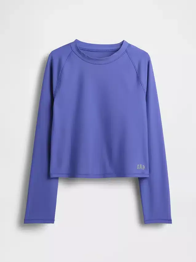 Raglan-rashguard för barn