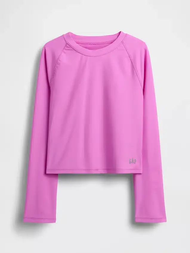 Raglan-rashguard för barn