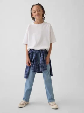 Raka jeans för barn