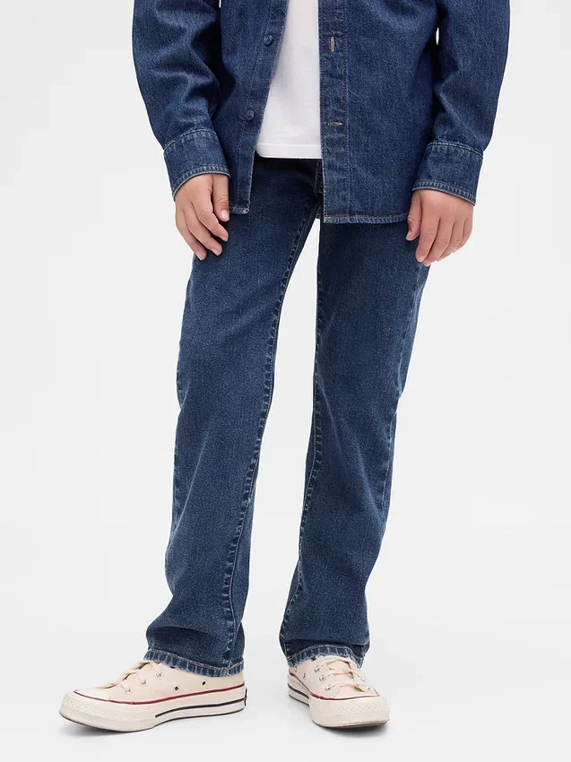 Raka jeans för barn