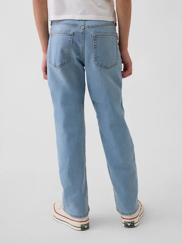 Raka jeans för barn