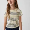 Randig T-shirt för barn