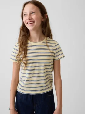 Randig T-shirt för barn