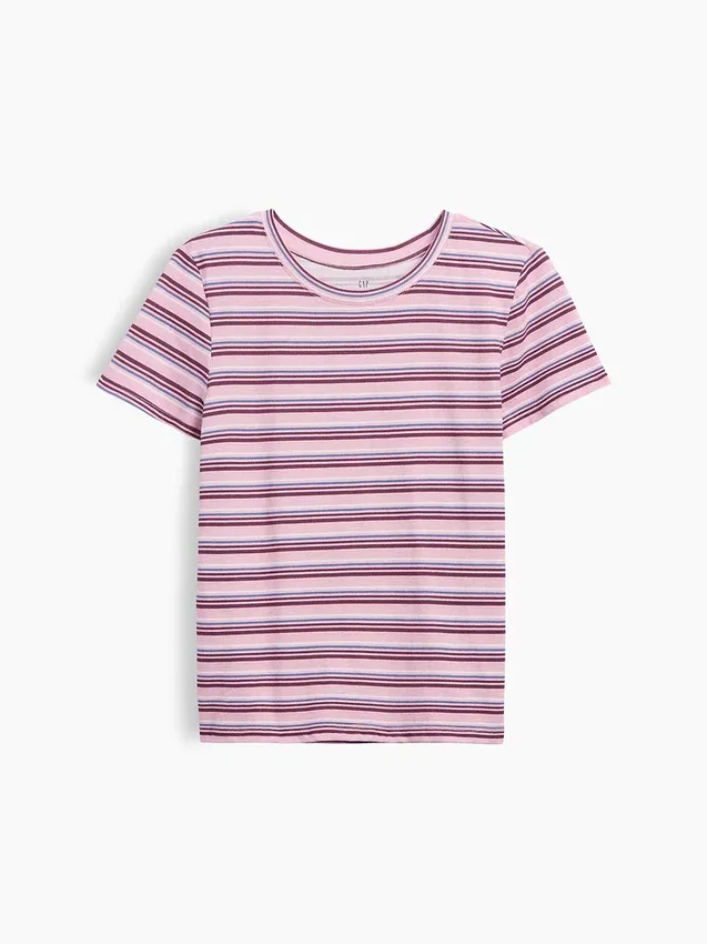 Randig T-shirt för barn