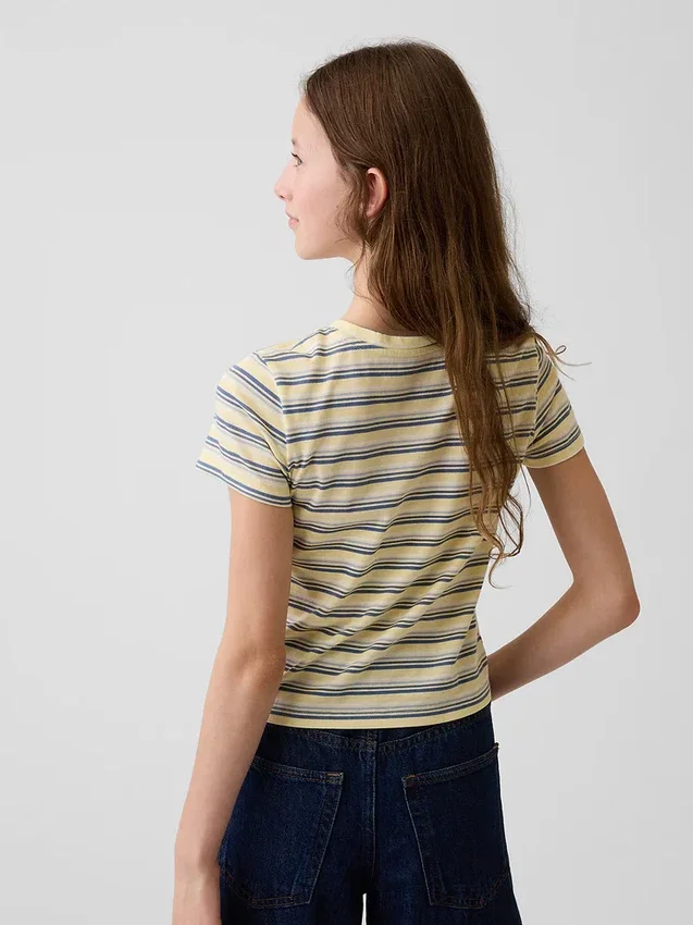 Randig T-shirt för barn