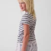 Randig T-shirt för barn