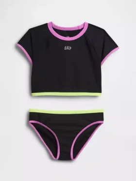 Rashguard-baddräkt i två delar för barn