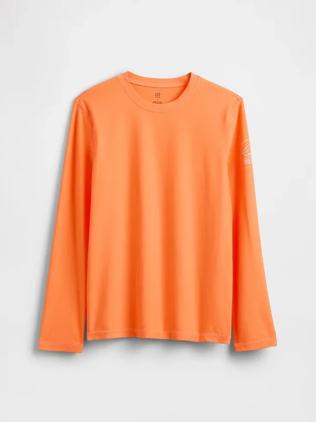 Rashguard med logotyp för barn