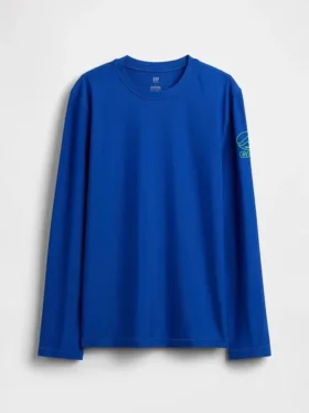 Rashguard med logotyp för barn
