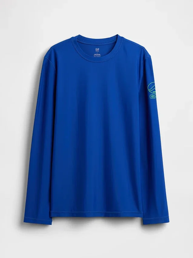 Rashguard med logotyp för barn