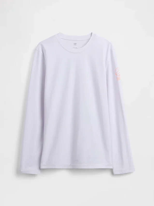 Rashguard med logotyp för barn