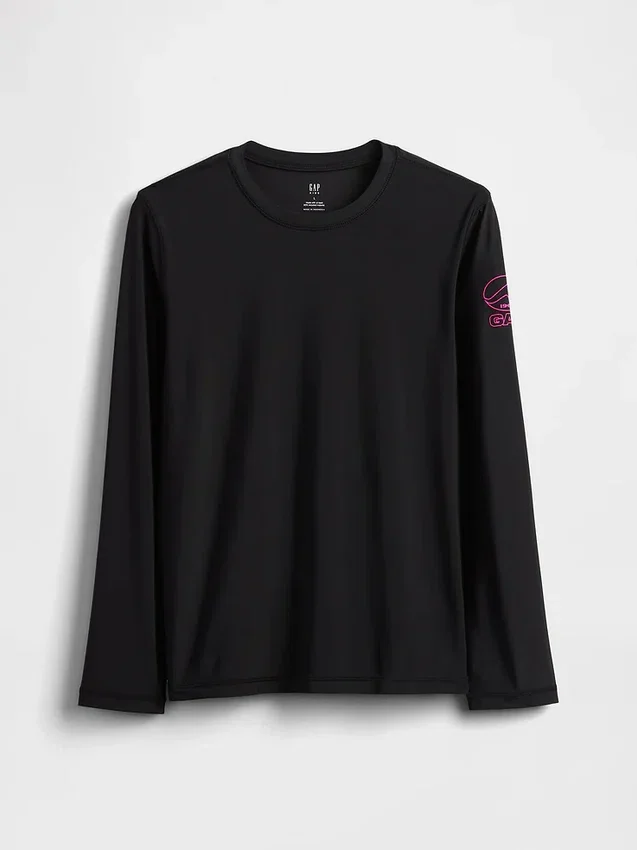 Rashguard med logotyp för barn