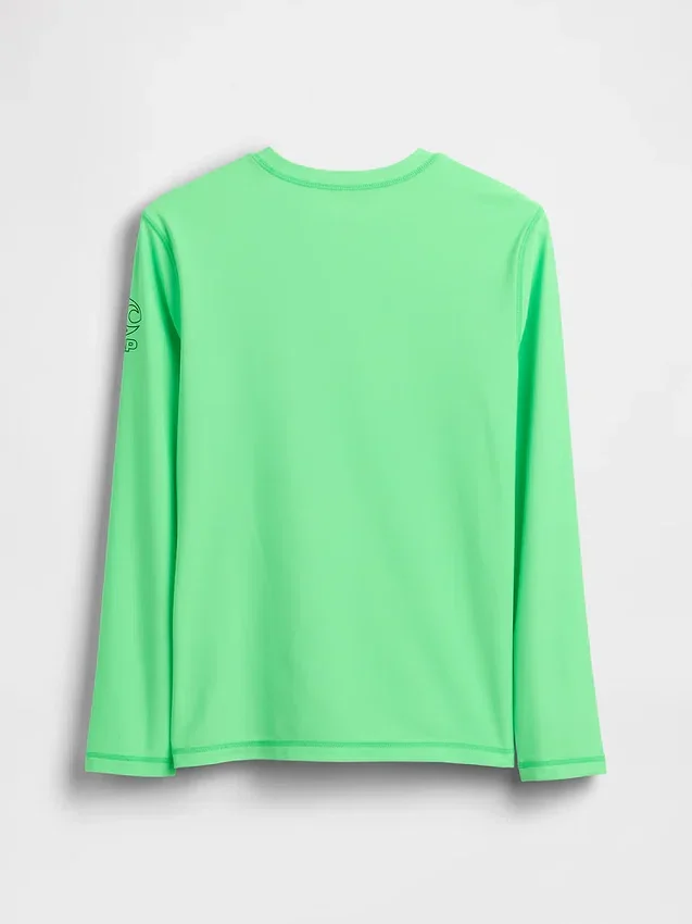 Rashguard med logotyp för barn