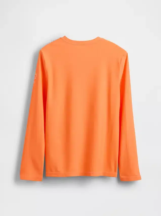 Rashguard med logotyp för barn
