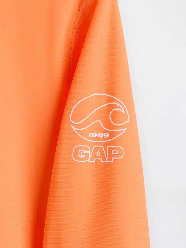 Rashguard med logotyp för barn