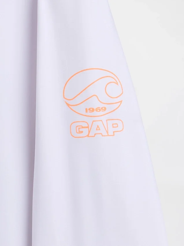 Rashguard med logotyp för barn