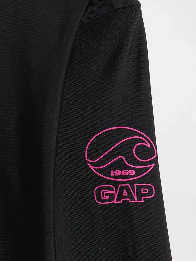 Rashguard med logotyp för barn
