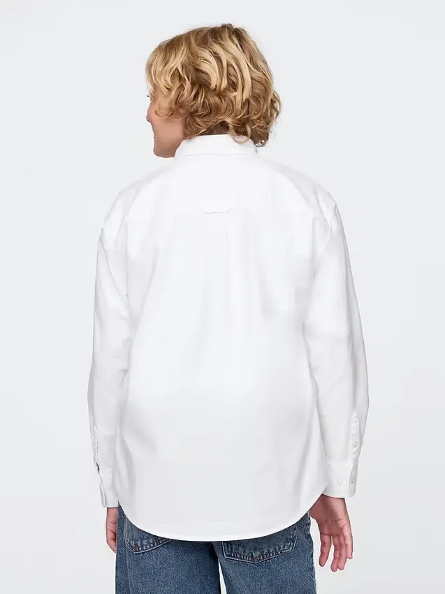 Relaxad oxfordskjorta för barn
