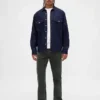 Relaxade raka byxor i corduroy