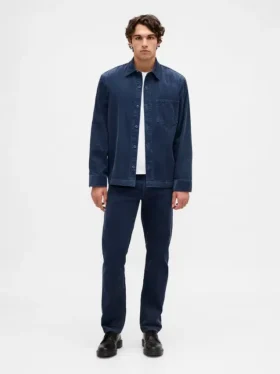 Relaxade raka byxor i corduroy