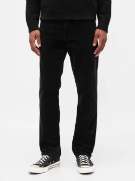 Relaxade raka byxor i corduroy