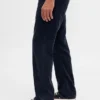 Relaxade raka byxor i corduroy