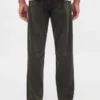 Relaxade raka byxor i corduroy