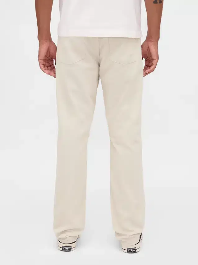 Relaxade raka byxor i corduroy