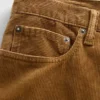 Relaxade raka byxor i corduroy